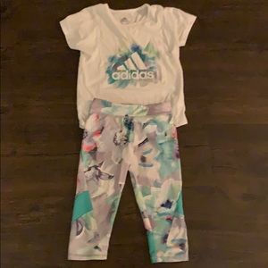 child’s adidas outfit